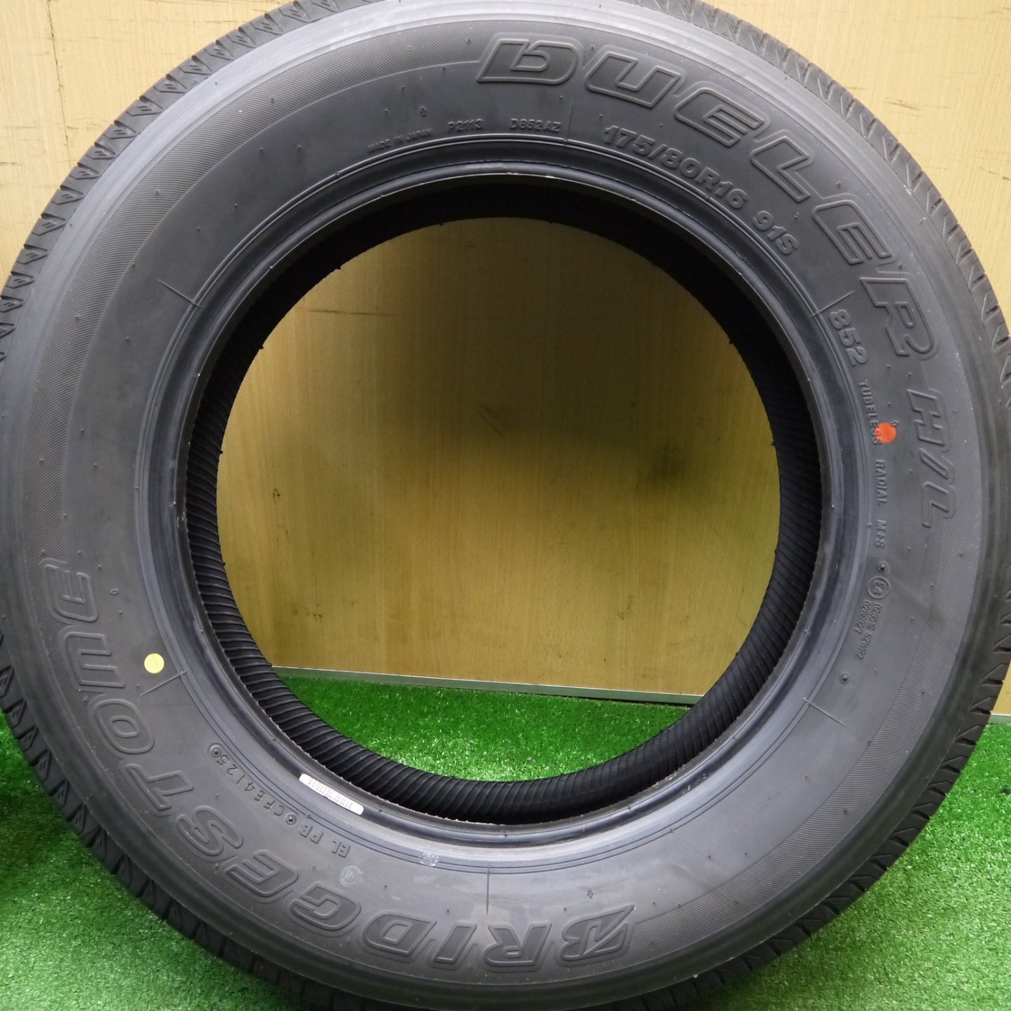 新車外し！25年★ジムニー 等 175/80R16 ブリヂストン デューラー H/L 852 タイヤ 16インチ★5121201Hノタ