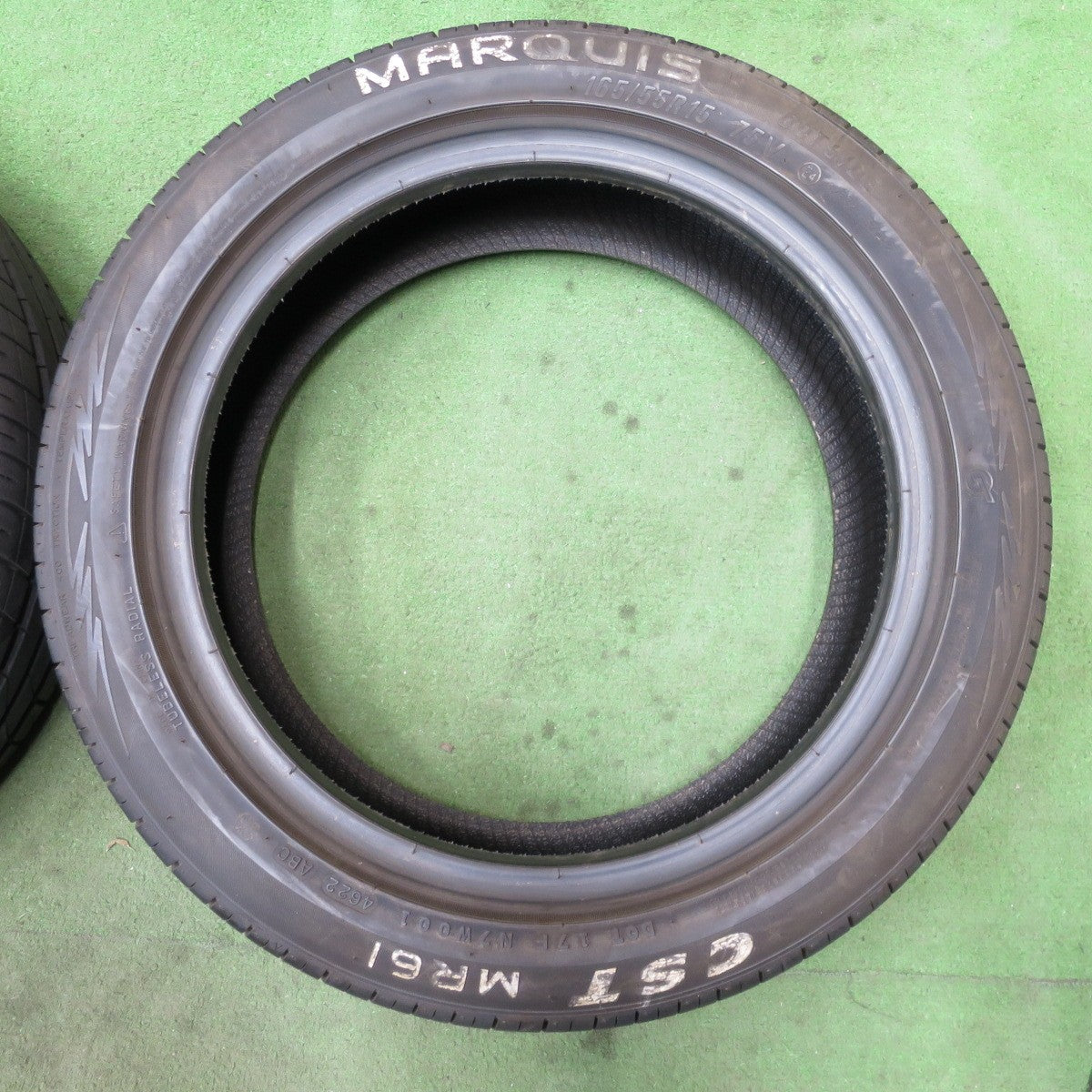 バリ溝！22年！9.5分★165/55R15 マーキス CST MR61 MARQUIS タイヤ 15インチ 軽サイズ N-BOX タント ワゴンR スペーシア 等★6031601NGノタ