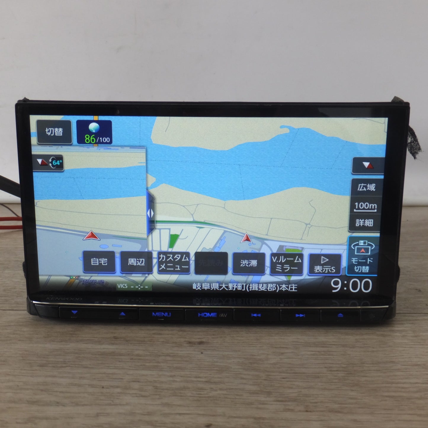 [送料無料] ★ケンウッド KENWOOD  AVナビゲーション 彩速ナビ MDV-S711HD(14)★