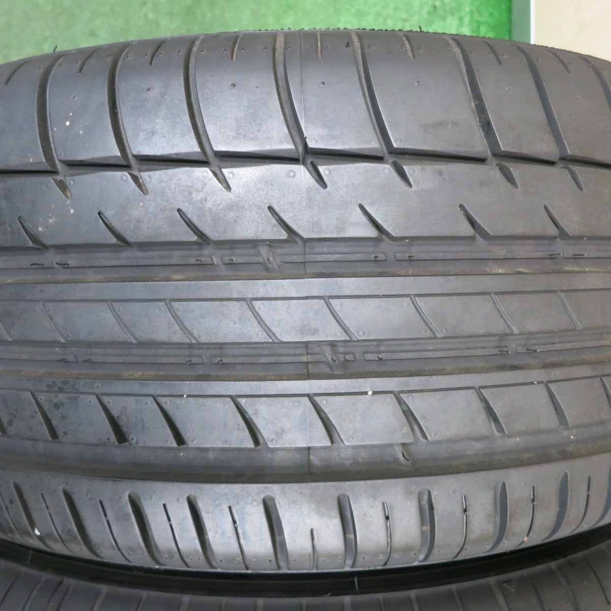 *送料無料* バリ溝！20年！ほぼ10分★ベンツ 等 225/40R18 トライアングル SPORTEX TSH11 社外 アルミ 18インチ PCD112/5H★4040301TNノ