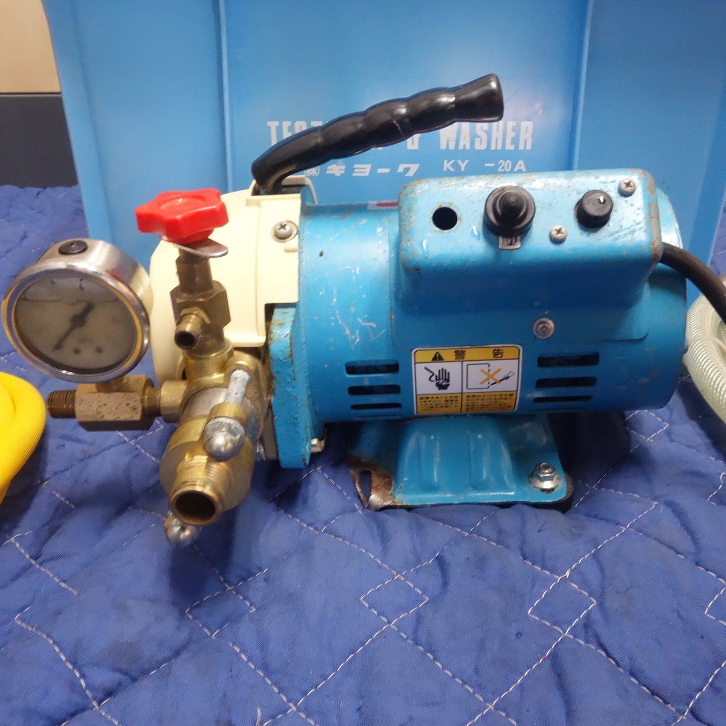 [送料無料] ☆キョーワ 電動 給水 ポンプ 100V KY-20A 水圧 テストポンプ Kyowa☆