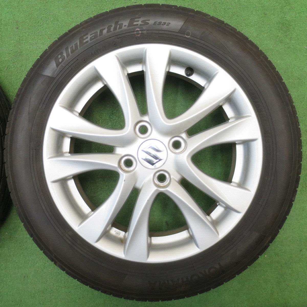 4本価格！25年★スズキ MA36S ソリオ 純正 165/65R15 ヨコハマ BluEarth-ES ES32 15インチ ブルーアース PCD100/4H★6040604NJノ