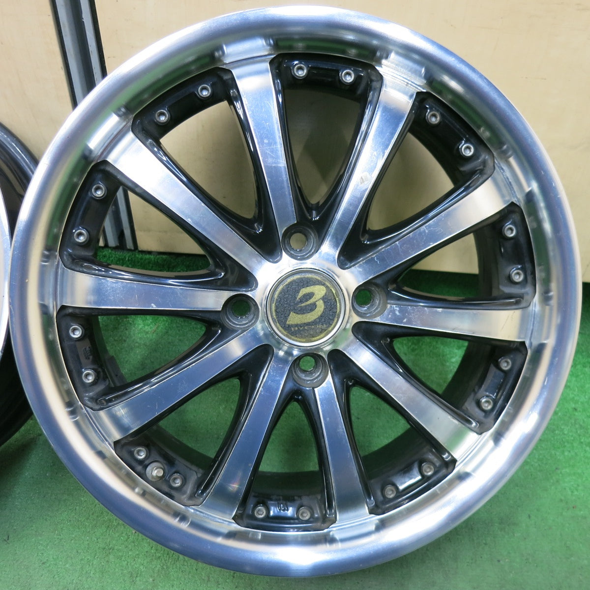 BYRON STINGER 20インチホイール Blackpolish 4本 4本価格☆LOXARNY EX BYRON STINGER 16インチ ホイール 16×5.5J