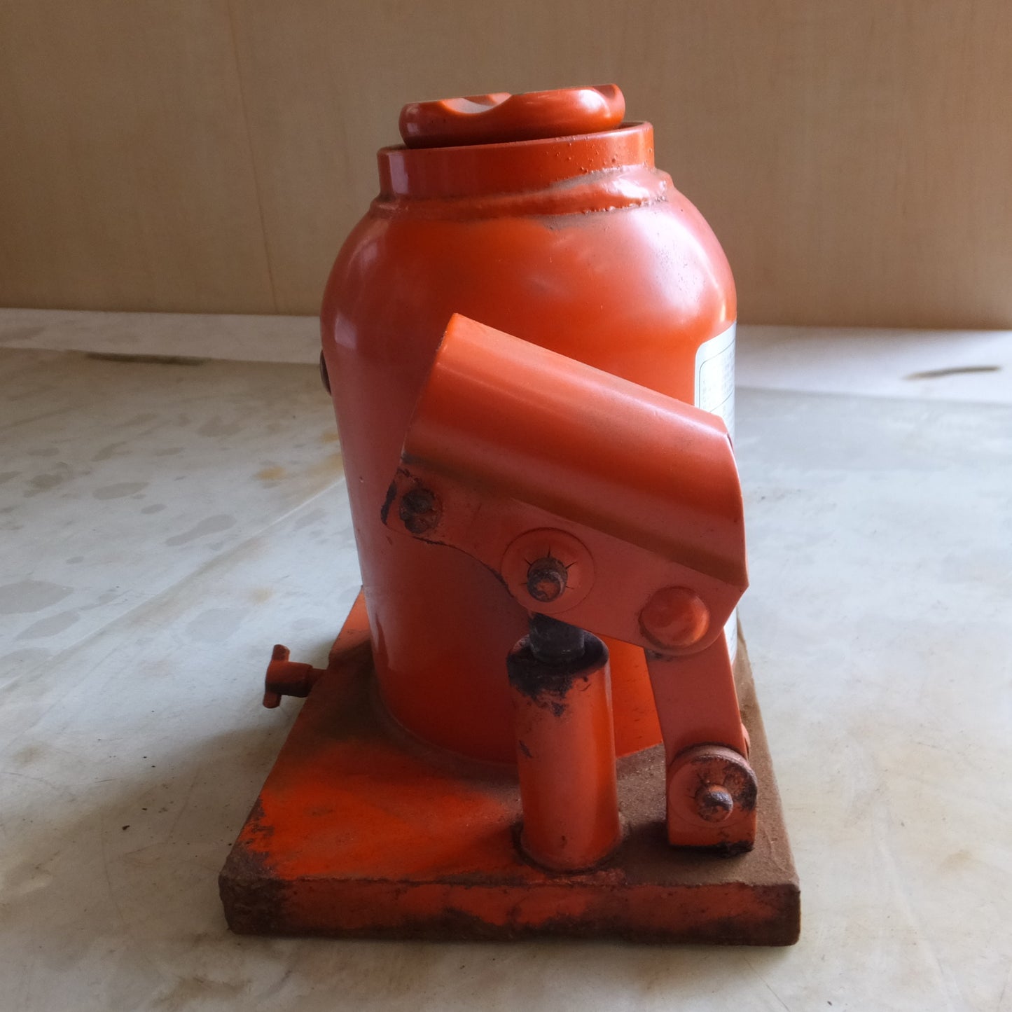 [送料無料] ◆マサダ 油圧ジャッキ HPB-15 工具 15ton 15トン 15TON 15000kg 油圧式 ダルマ だるま オイル 車載 点検 整備 MASADA(6)◆