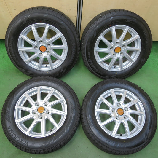 バリ溝！22年！キレイ！ほぼ10分★スタッドレス 195/65R15 ヨコハマ アイスガード iG60 AIRBERG LAUREN エアベルグ ローレン 15インチ PCD114.3/5H★5093011イス