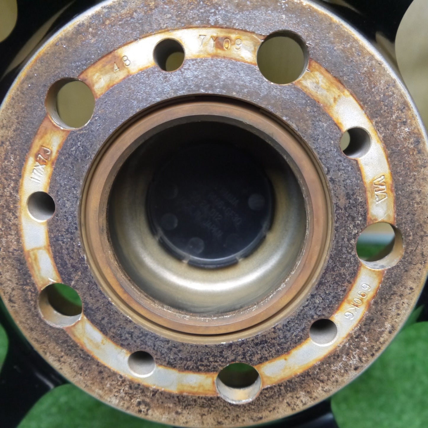 キレイ★BBS RF501 鍛造 17インチ ホイール 17×7J PCD114.3/5H★6060507Hホ