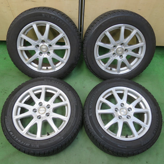 バリ溝！22年！8.5分★ワーゲン 等 EUROBAHN SPORTECHNIC 205/55R16 スタッドレス ミシュラン X-ICE SNOW ユーロバーン スポーツテクニック 16インチ PCD112/5H★6022604イス