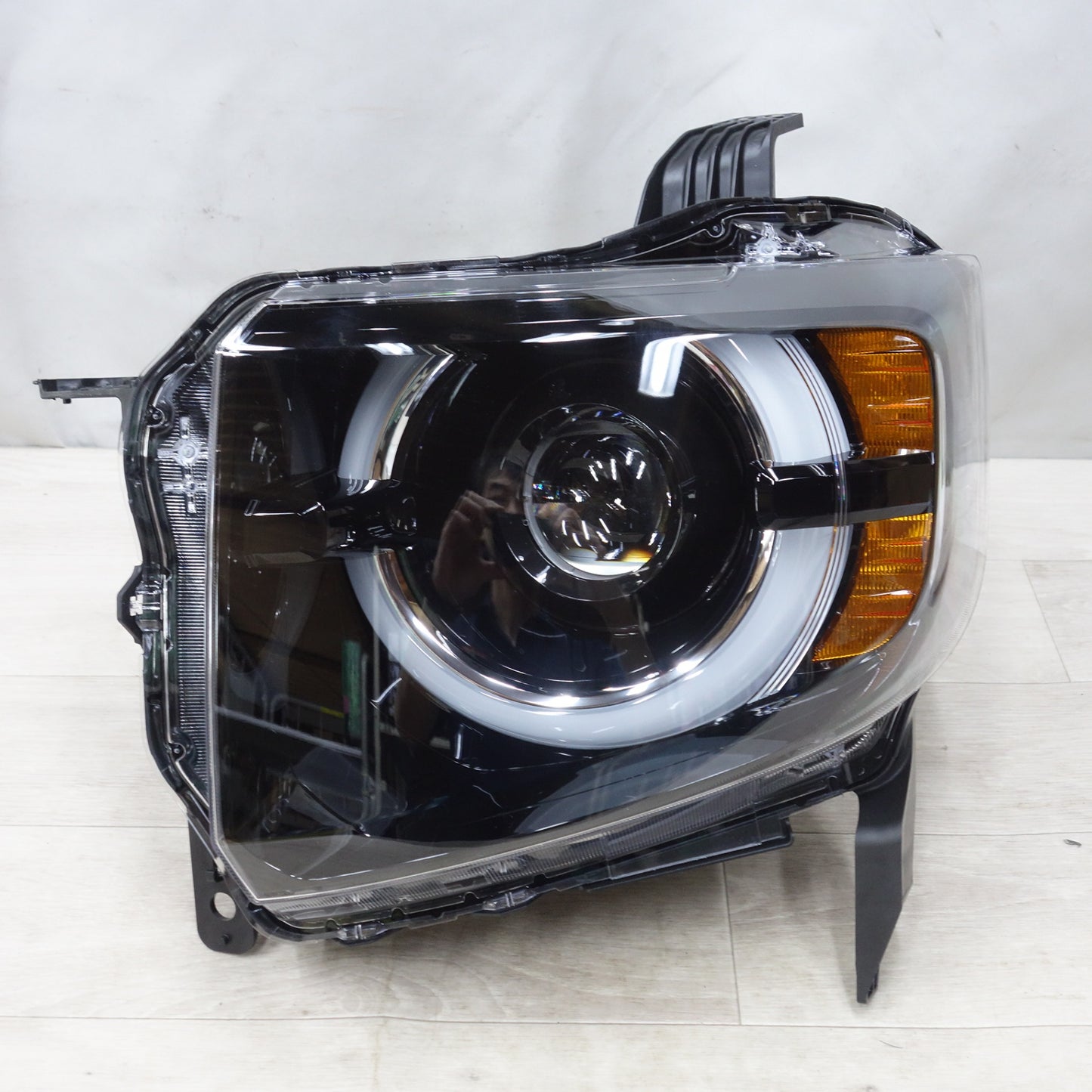[送料無料] 新車外し◆ホンダ N-VAN 純正 LED ヘッド ライト ランプ 左側 Koito 100-6228M◆