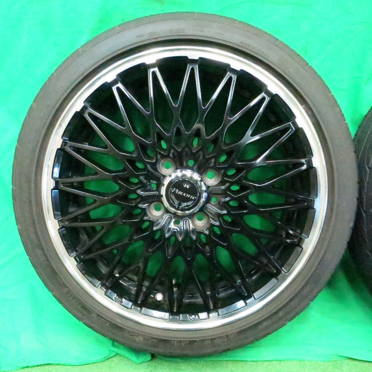 *送料無料* バリ溝！8.5分★LOXARNY Pavone 165/50R16 グッドイヤー イーグル LS2000 hybrid2 ロクサーニ パヴォーネ 16インチ PCD100/4H★4050301ナノ