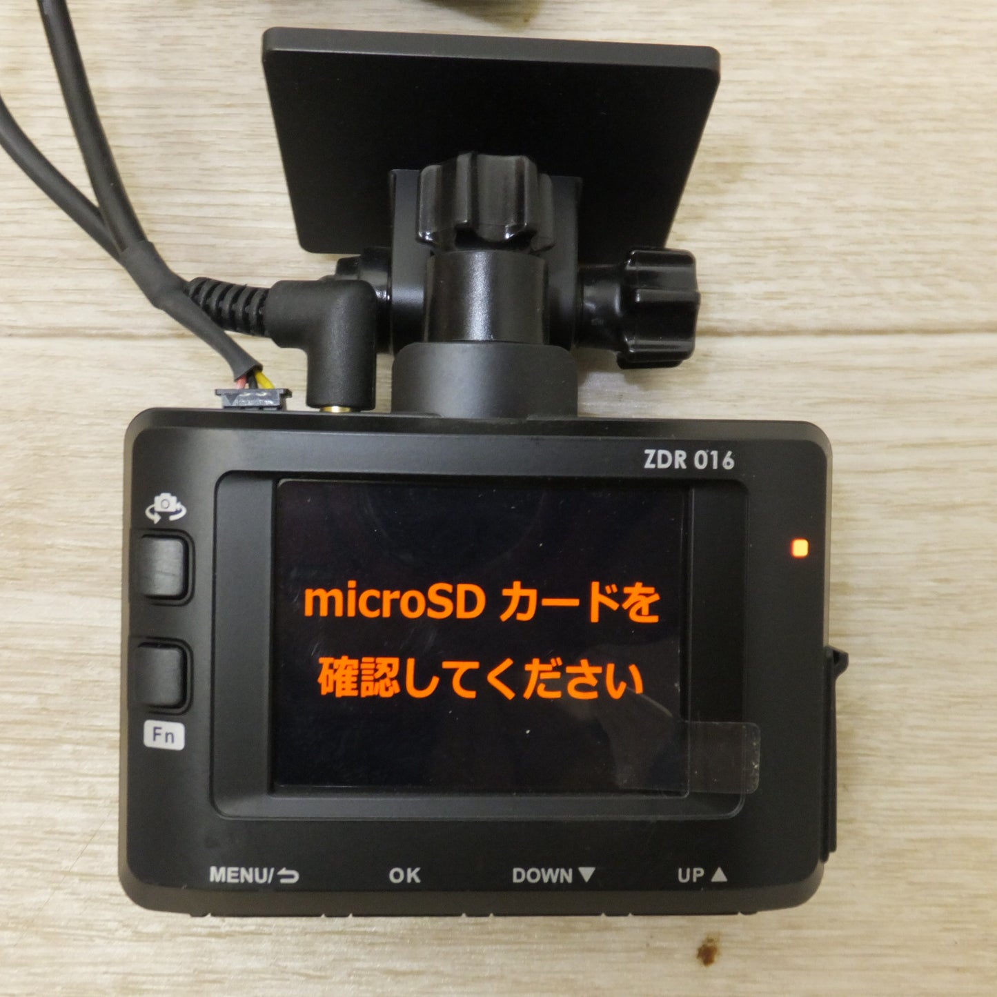 [送料無料] ★コムテック COMTEC ドライブレコーダー ZDR016　SDカードなし(34★