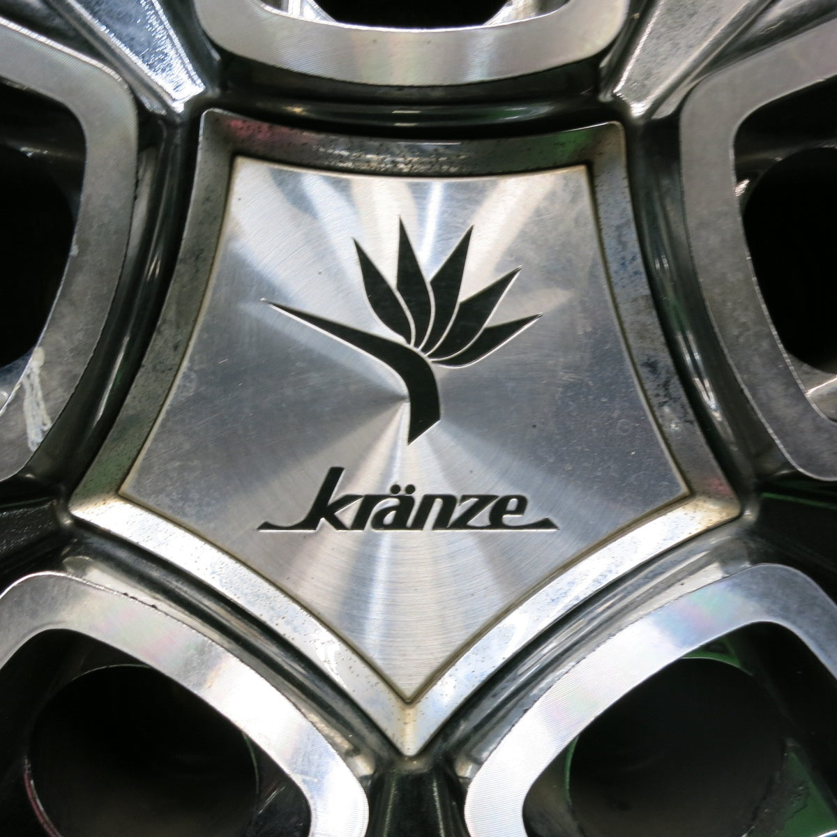 バリ溝！9分★kranze CHRISHNA 225/45R19 ダンロップ エナセーブ RV504 クレンツェ クリシュナ 19インチ PCD114.3/5H★5102310HAノ