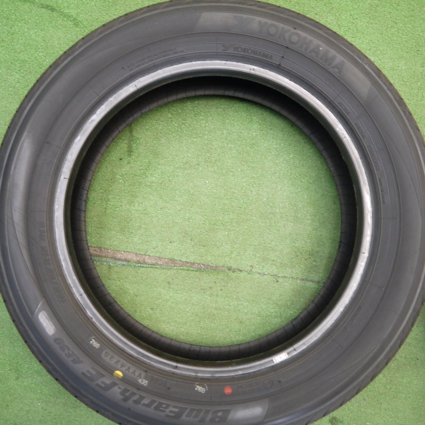 新車外し！25年★165/65R15 ヨコハマ BluEarth-FE AE30 ブルーアース 15インチ タイヤ デリカ D:2 ソリオ タフト 等★6050818Hノタ