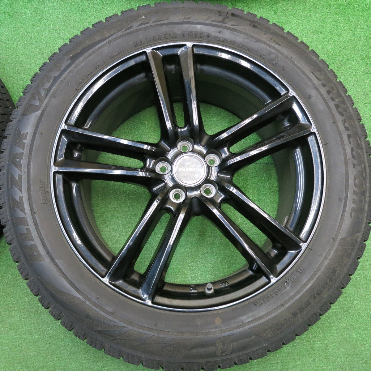 4本価格★XV フォレスター 等 225/55R18 スタッドレス ブリヂストン ブリザック VRX2 BALMINUM バルミナ 18インチ PCD100/5H★5112011HAス