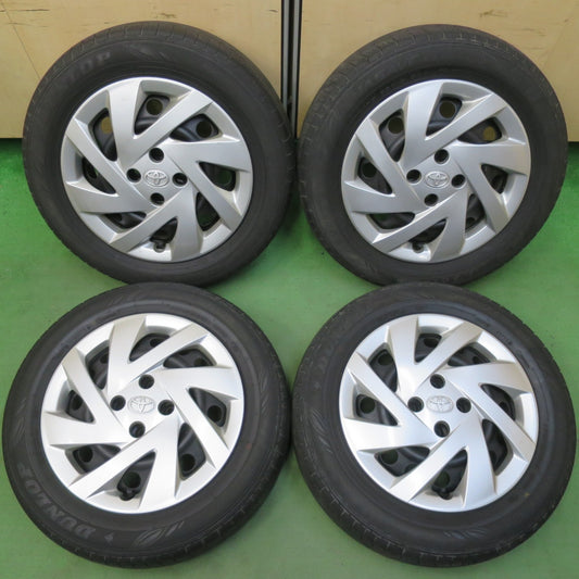 4本価格★トヨタ アクア 純正 スチール 175/65R15 ダンロップ エナセーブ EC300 15インチ PCD100/4H★5052206イノ