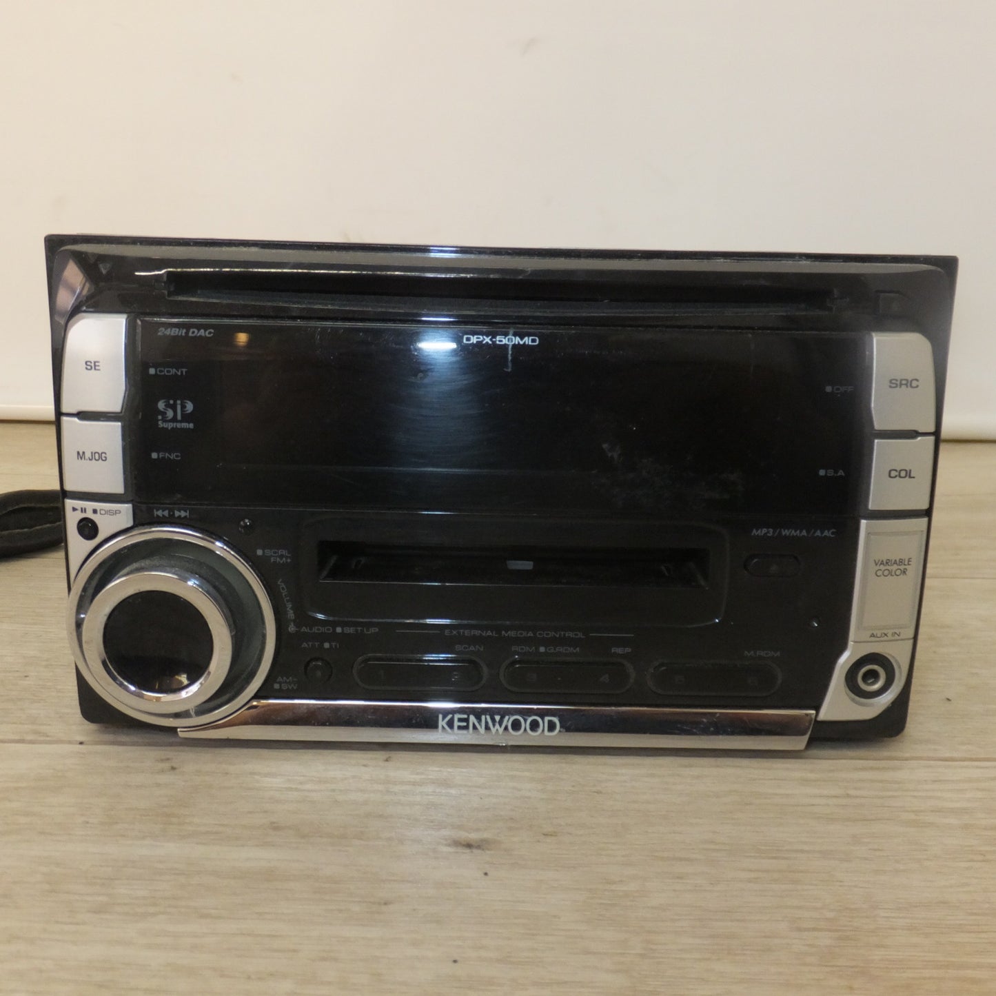 [送料無料] ★ケンウッド KENWOOD デュアルサイズCD/MDレシーバー DPX50MDD(62★