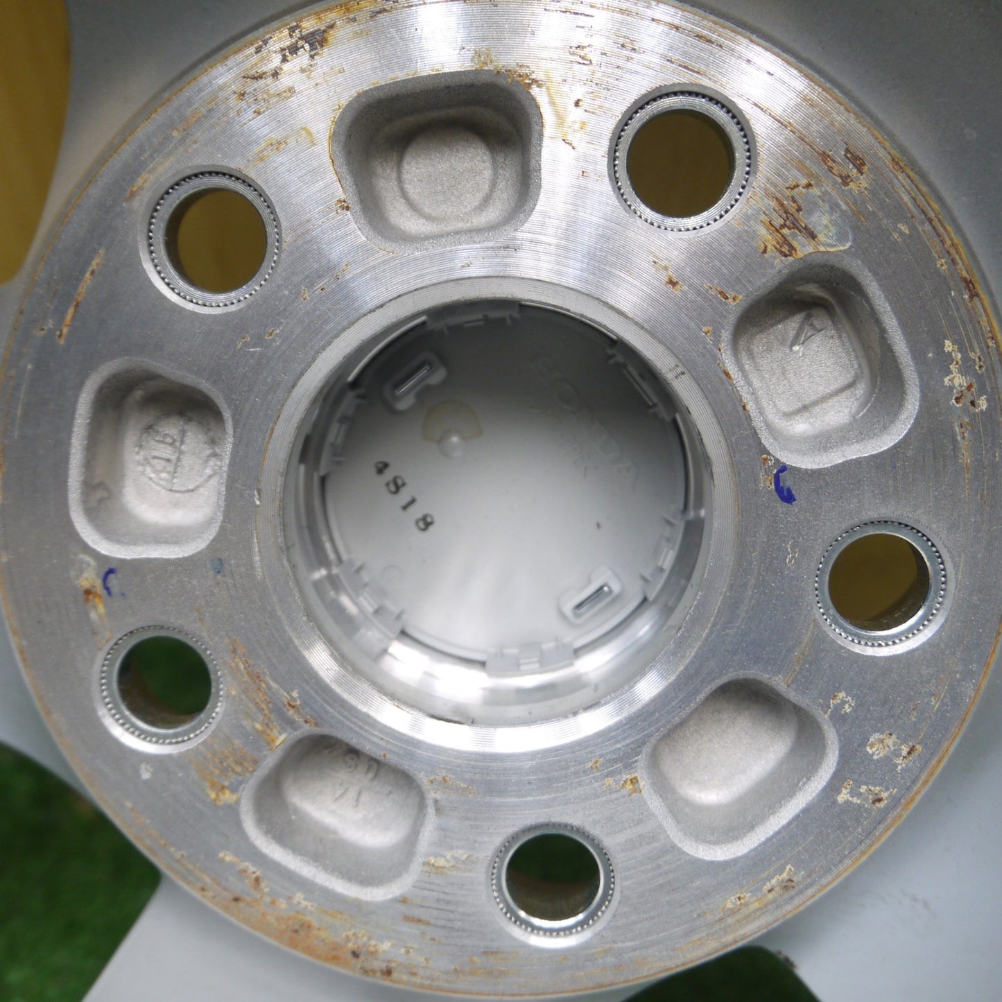 *送料無料* 新車外し★ホンダ ヴェゼル 純正 ホイール 16インチ 16×7J PCD114.3/5H★4051403Hホ