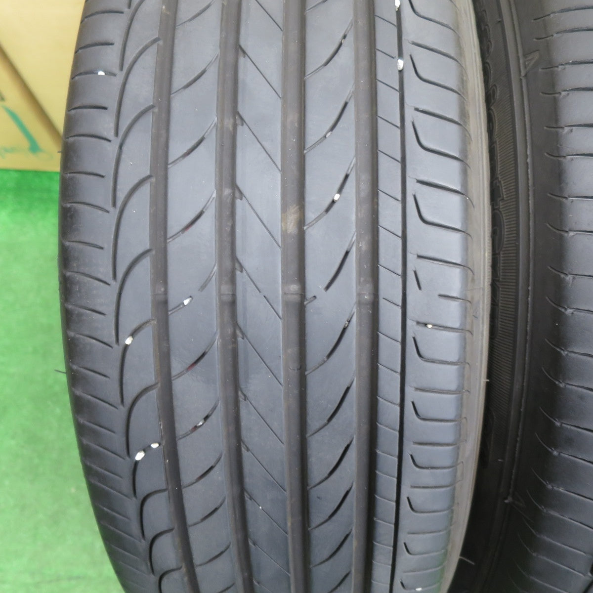 バリ溝！23年！8.5分★205/60R16 グッドイヤー EfficientGrip ENKEI PF03 エンケイ 16インチ PCD114.3/5H★6030903NKノ
