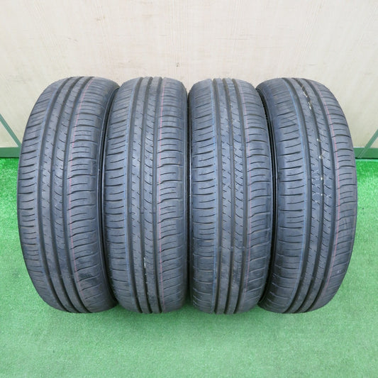 [送料無料] 新車外し！24年★165/60R15 ダンロップ エナセーブ EC300+ タイヤ 15インチ ハスラー N-BOX タント ムーヴ スペーシア デリカミニ等★4122902NJノタ