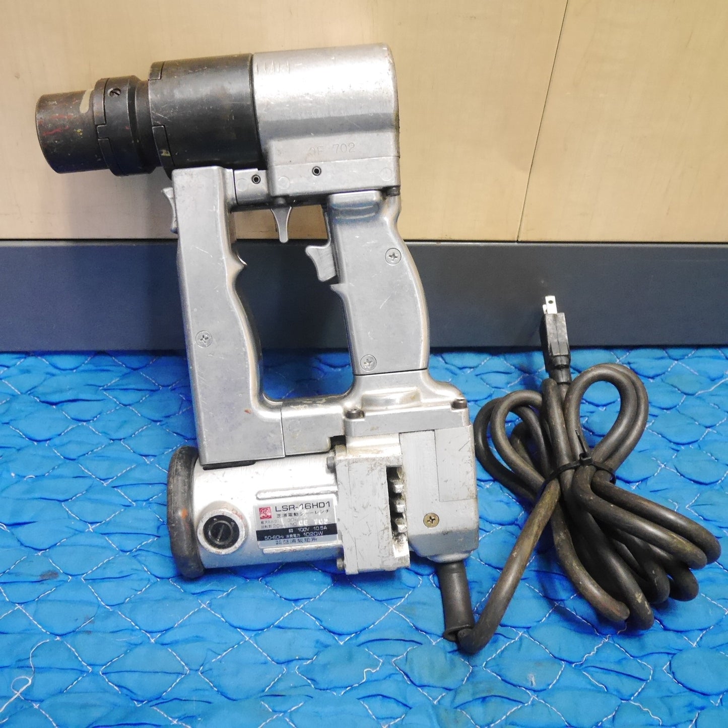 [送料無料] ☆芝浦 電動 シャー レンチ LSR-16HD1 電動 工具 コード式 AC100V用 シバウラ 締め付け☆