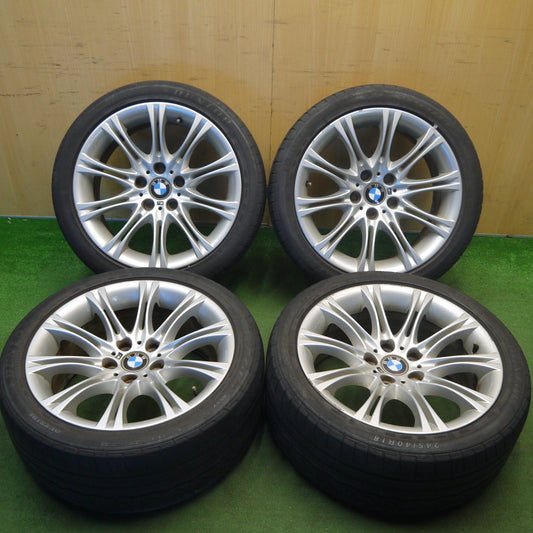 4本価格★BMW 5シリーズ E60 E61 Mスポーツ 純正 245/40R18 ダンロップ SPスポーツ 01 18インチ PCD120/5H★6032707Hノ