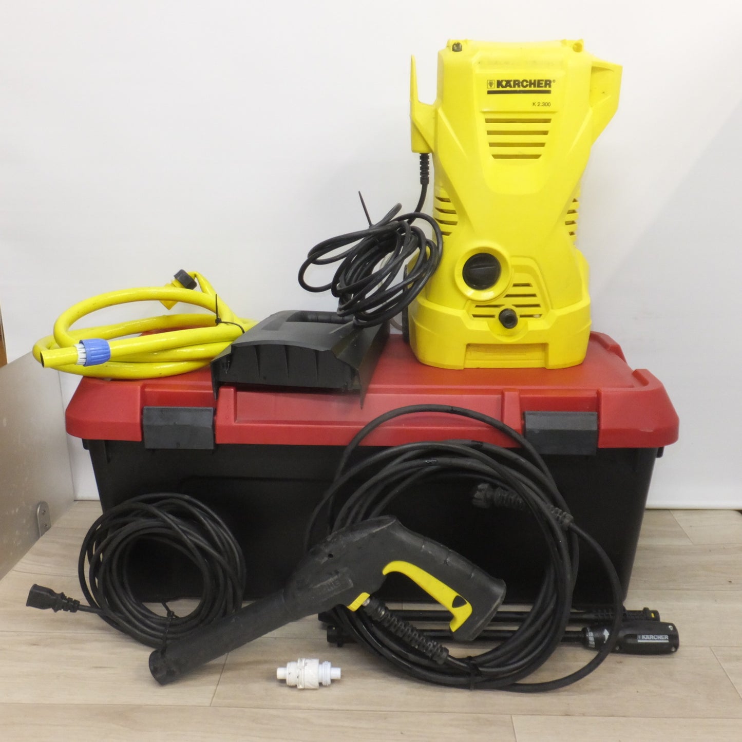 [送料無料] ジャンク★ケルヒャー KARCHER 家庭用高圧洗浄機 K2.300　1.602-207.0　100V～ 50/60Hz 1.25kW 13A IPX5★
