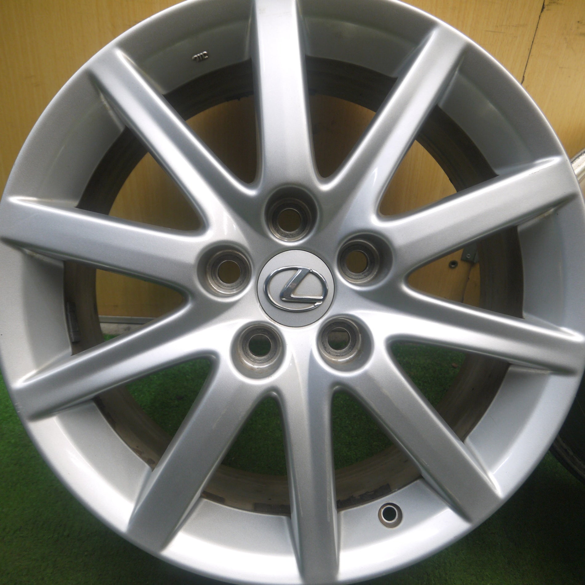 LEXUS GS レクサスGS 純正ホイール 17インチ 4本 7.5J5HPCD114.3+45 空気圧センサー付属　(VHA482)クレジットカード QRコード決済可能 送料無料* 4本価格☆レクサス GS 純正 ホイール 17インチ 17×7.5JJ