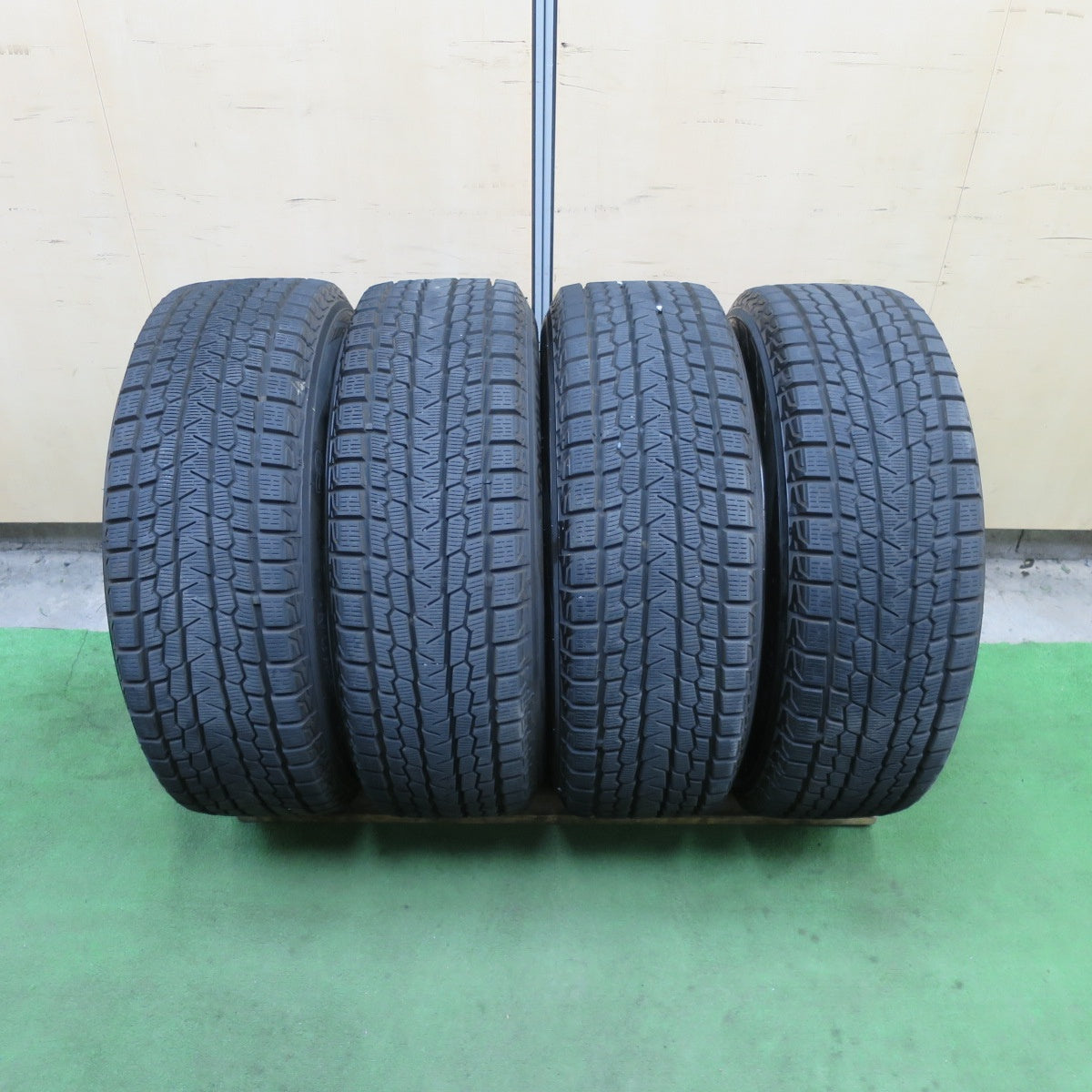 バリ溝！24年！9.5分★ベンツ アウディ 等 O・Z MSW71 225/60R18 スタッドレス ヨコハマ アイスガード G075 18インチ OZ PCD112/5H★6040202TTス