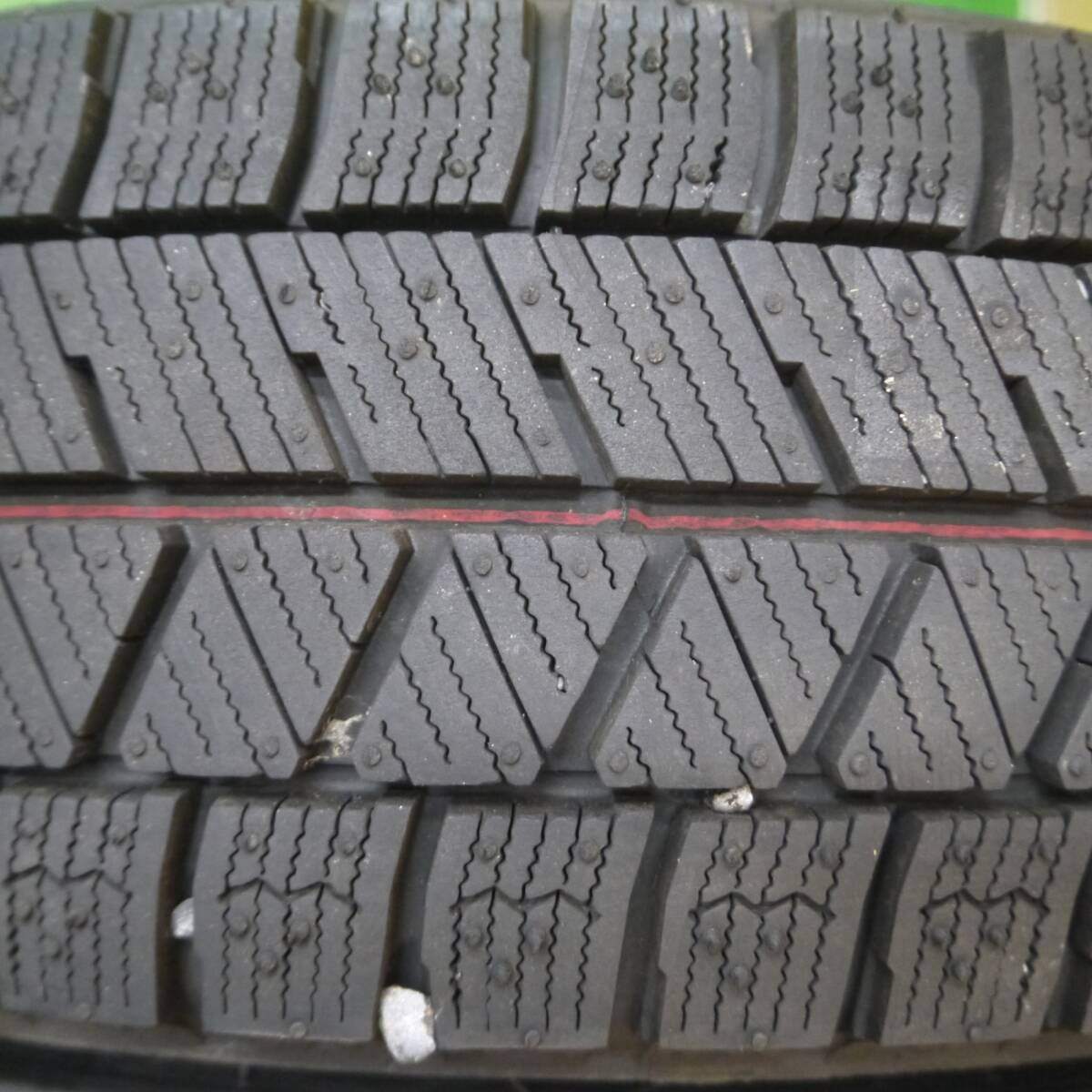 バリ溝！23年！キレイ！ほぼ10分★スタッドレス 155/65R14 ブリヂストン ブリザック VRX3 社外 アルミ 14インチ PCD100/4H★5011501Hス