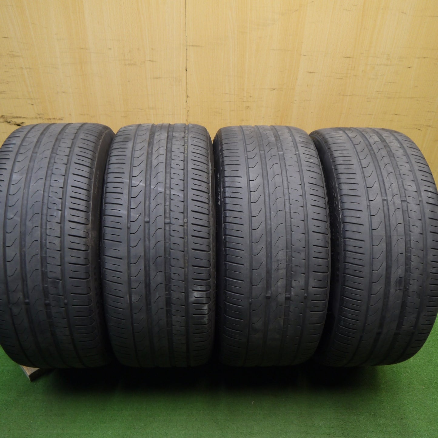 4本価格★アウディ A5 スポーツバック 純正 245/40R18 ピレリ Cinturato P7 18インチ PCD112/5H★5042307Hノ