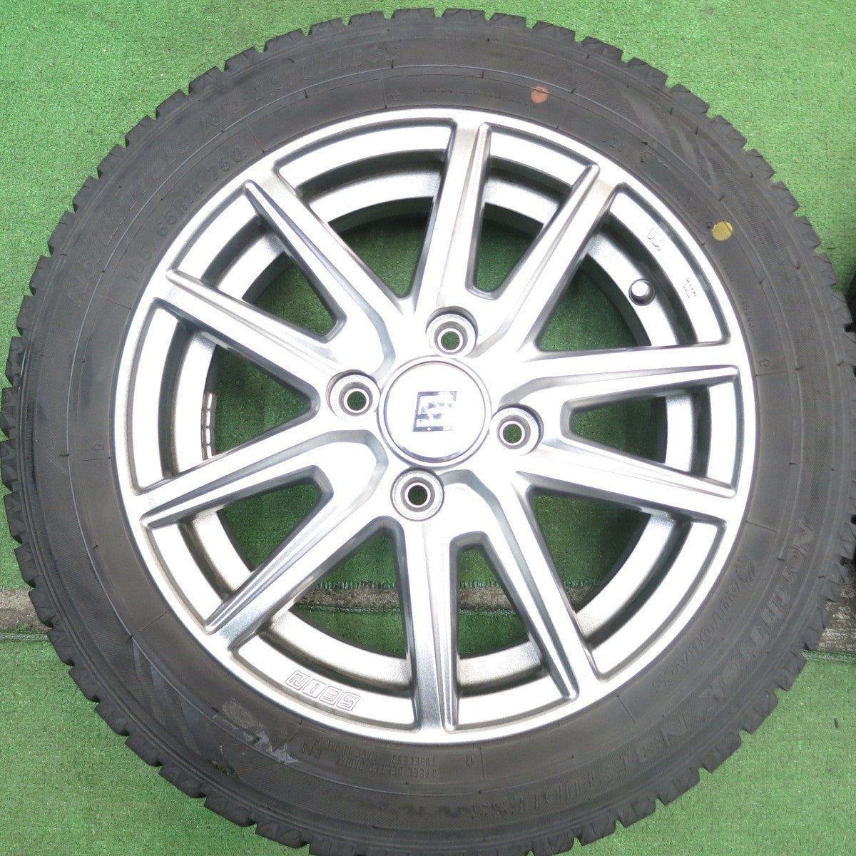 バリ溝！9.5分★スタッドレス 155/65R14 オートバックス ノーストレック N3i SEIN ザイン 14インチ PCD100/4H★5062710AKス