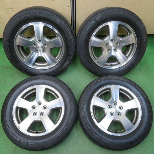 バリ溝！9分★スバル フォレスター 純正 215/60R16 ミシュラン プライマシー 3ST 16インチ PCD100/5H★5032906イノ
