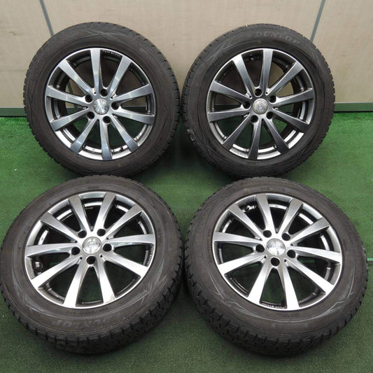 4本価格★BMW等 Team Sparco 225/55R17 スタッドレス ダンロップ ウインターマックス WM01 PCD120/5H★4030104TNス