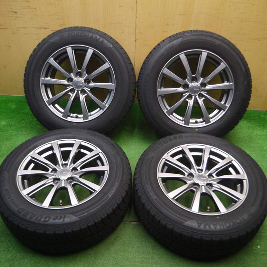 キレイ★プリウス 等 195/65R15 スタッドレス ヨコハマ アイスガード iG50 プラス GRASS グラス 15インチ PCD100/5H★5011506Hス