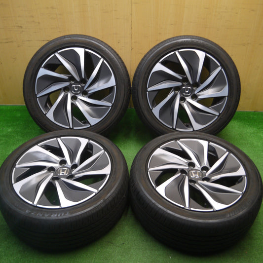 [送料無料] バリ溝！20年！キレイ！8.5分★ホンダ ZE4 インサイト 純正 215/50R17 ブリヂストン トランザ ER33 17インチ PCD114.3/5H★4121806Hノ
