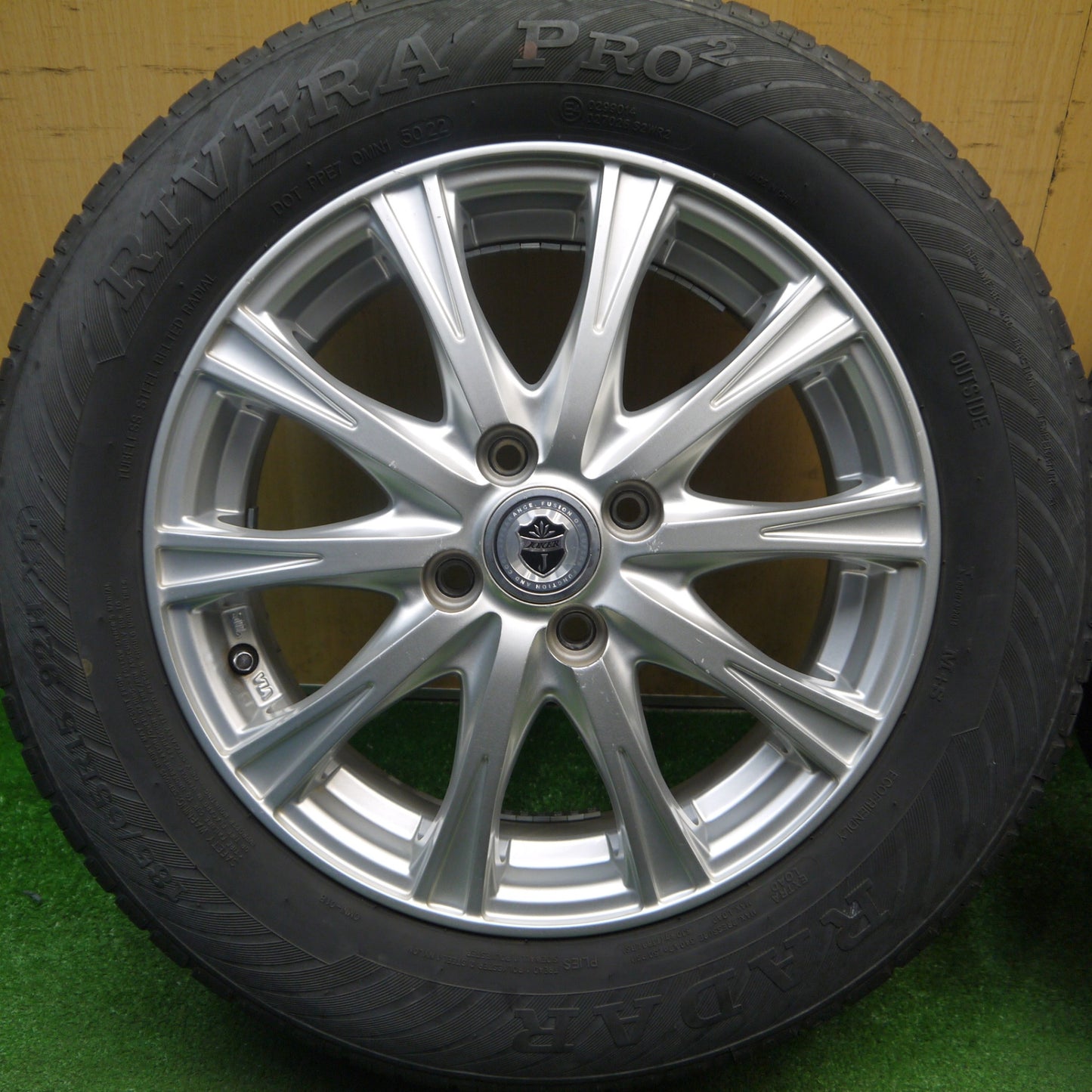 4本価格！22年★185/65R15 レーダー RIVERA PRO2 JOKER ジョーカー 15インチ PCD100/4H★6030203Hノ