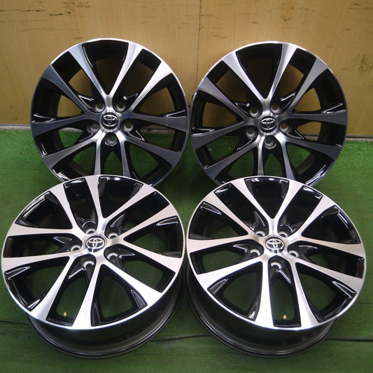 *送料無料* 4本価格★トヨタ 50系 エスティマ アエラス 純正 ホイール 18インチ 18×7J PCD114.3/5H★4062602Hホ