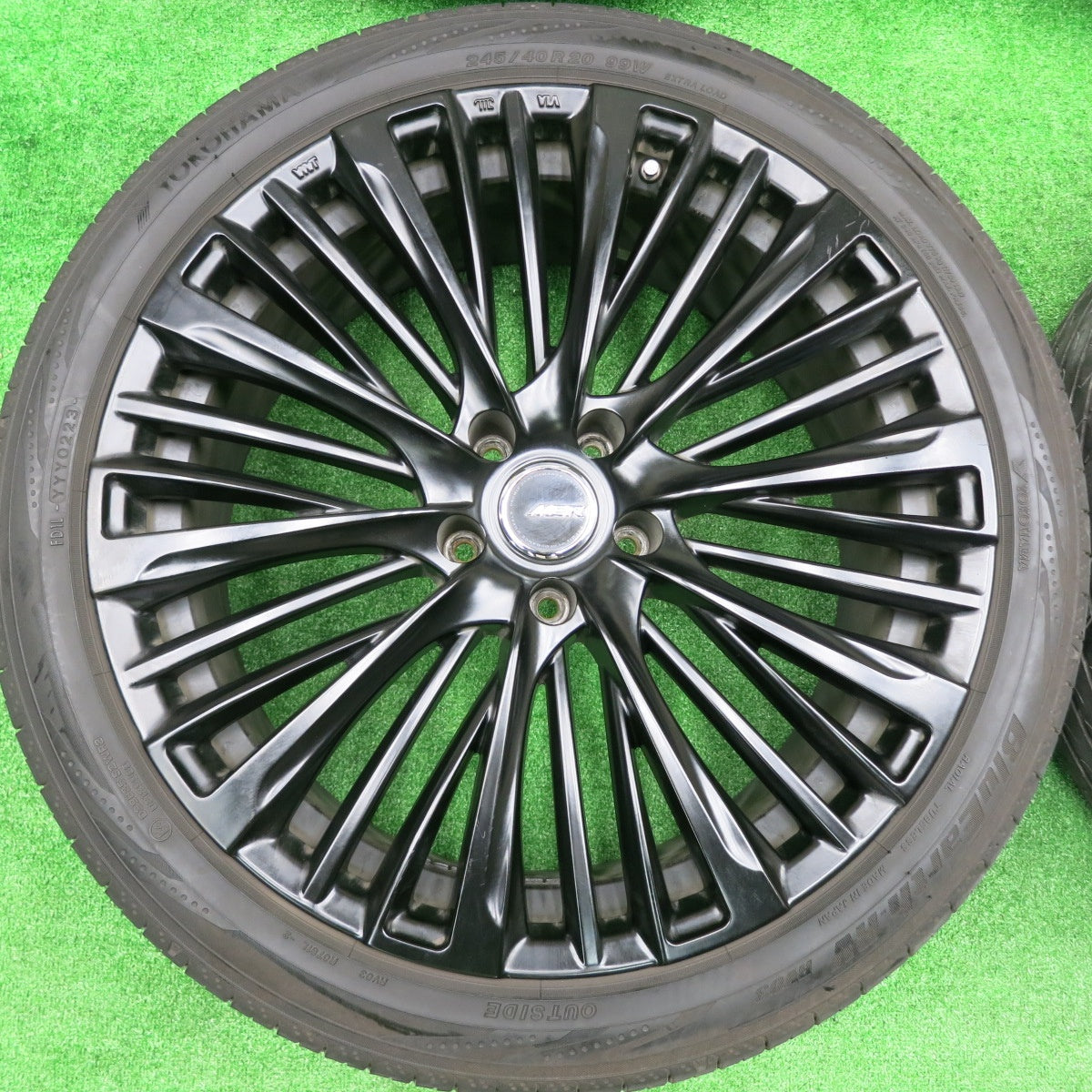 送料無料* バリ溝！23年！9.5分☆LEHRMEISTER PREMIX MER-X 245/40R20