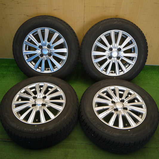 バリ溝！22年！キレイ！8.5分★スタッドレス 175/65R14 ヨコハマ アイスガード iG60 VELVA TESALIA ヴェルヴァ テサリア 14インチ PCD100/4H★6041701Hス