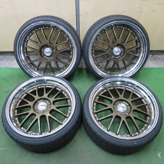 バリ溝！22年！ほぼ10分★SSR MS1 225/30R20 245/30R20 デリンテ サンダー D7 20インチ PCD114.3/5H★6042201ナノ