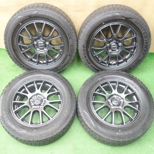 バリ溝！9.5分★スタッドレス 215/60R16 ダンロップ ウインターマックス WM02 Mistiere RB14 ミスティーレ 16インチ PCD114.3/5H★6021402KTス