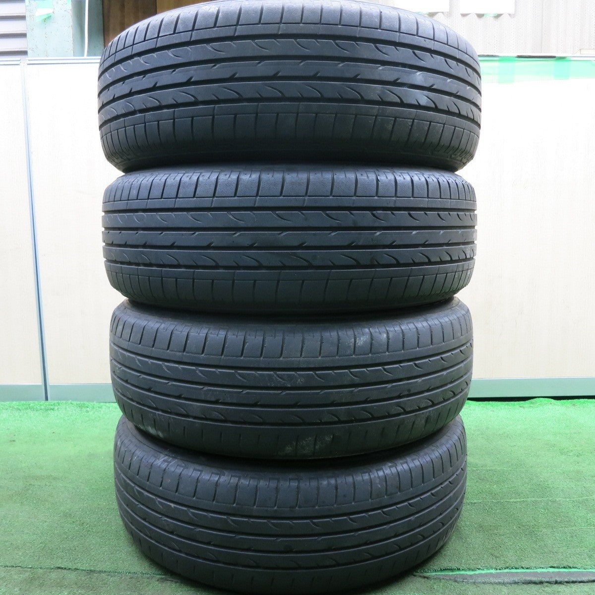 *送料無料* 4本価格★スバル レガシィ アウトバック 純正 225/60R18 ブリヂストン デューラー H/P SPORT 18インチ PCD114.3/5H★4052402HAノ