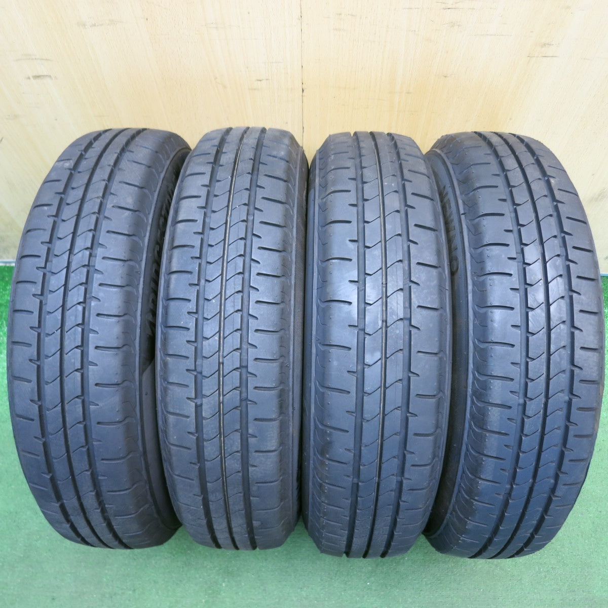 ほぼ未使用！26年◎スズキ MF33S MRワゴン 純正 スチール 145/80R13 ブリヂストン NEWNO ニューノ 13インチ PCD100/4H◎6082703HAノ