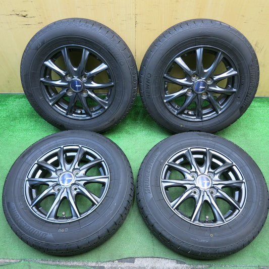 タイヤほぼ未使用！23年！キレイ★145/80R13 ブリヂストン NEWNO ニューノ D.O.S. DOS 13インチ PCD100/4H★5061309HAノ
