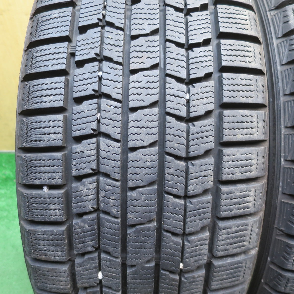 バリ溝！9.5分◎アウディ A4 純正 245/40R18 スタッドレス ダンロップ DSX-2 18インチ PCD112/5H◎6072701NJス