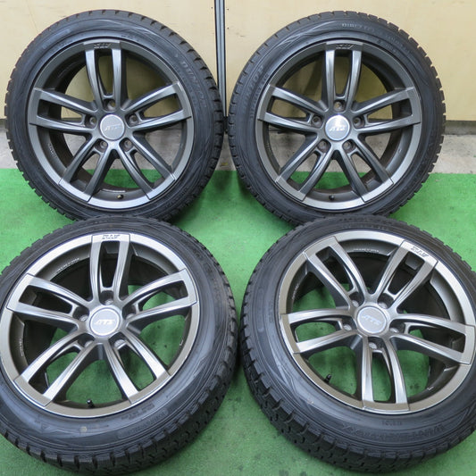 バリ溝！9.5分以上★ポルシェ 等 ATS 235/45R18 255/45R18 スタッドレス ダンロップ ウインターマックス WM01 18インチ PCD130/5H★5060503TTス