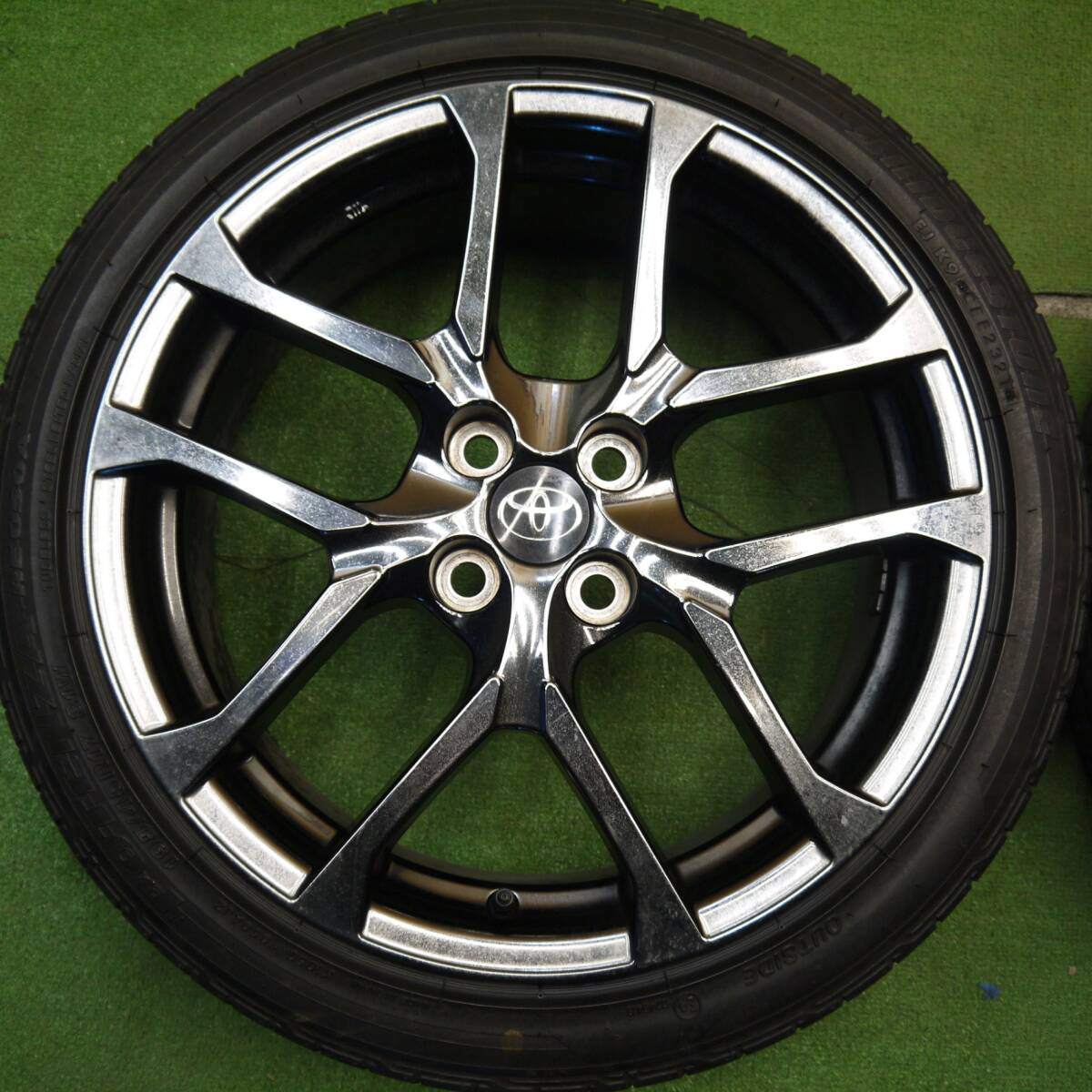 4本価格！21年★トヨタ アクア GR SPORT 純正 195/45R17 ブリヂストン ポテンザ RE050A 17インチ PCD100/4H★5031205Hノ