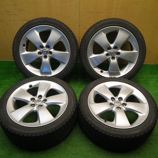 4本価格★トヨタ 30系 プリウス ツーリング 純正 215/45R17 スタッドレス ヨコハマ アイスガード 17インチ PCD100/5H★5102403Hス