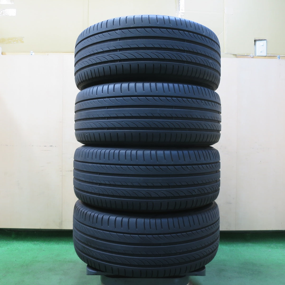 キレイ！23年★ボルボ 等 BBS SR007 225/50R17 ピレリ POWERGY TM パワジー 17インチ PCD108/5H★5071607イノ