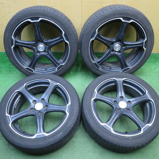 4本価格★ALGERNON Fenice TT-1 225/45R18 グッドイヤー イーグル LS EXE アルジェノン フェニーチェ 18インチ PCD114.3/5H★6021104NJノ