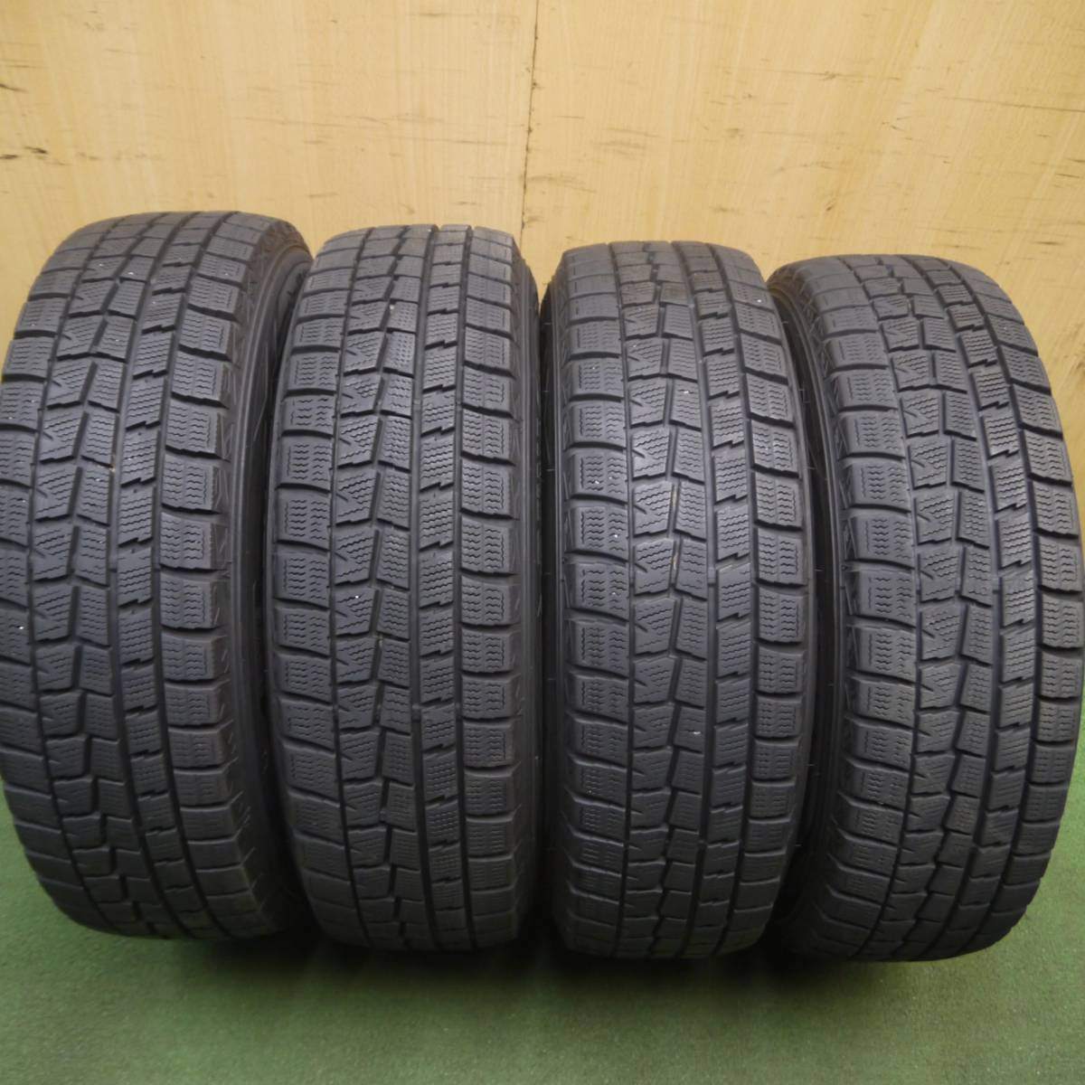 バリ溝！8.5分★スタッドレス 175/70R14 ダンロップ ウインターマックス WM01 ZEPHYR ゼファー PCD100/4H★4020711Hス